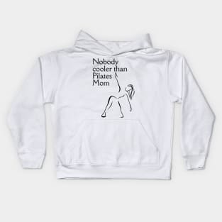 Pilates Mom Kids Hoodie